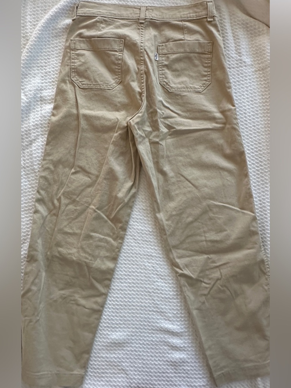 Levi's Women's Khaki Utility Chinos - Light Tan - Picture 3 of 6
